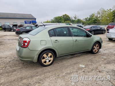 Trzecie zdjęcie samochodu z tyłu: 2008 NISSAN SENTRA 2.0 VIN:3N1AB61E38L700284 - miniatura