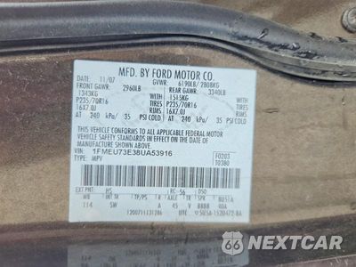 Zdjęcie 13 z 13 samochodu: 2008 FORD EXPLORER XLT VIN:1FMEU73E38UA53916 - miniatura