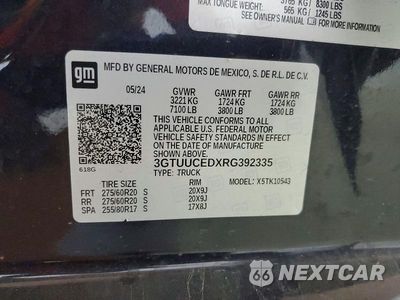 Zdjęcie 13 z 13 samochodu: 2024 GMC SIERRA K1500 ELEVATION VIN:3GTUUCEDXRG392335 - miniatura