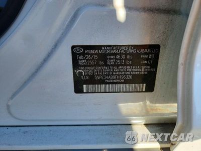 Zdjęcie 12 z 12 samochodu: 2015 HYUNDAI SONATA LIMITED 2.0T VIN:5NPE34AB9FH196326 - miniatura