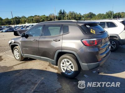 Drugie zdjęcie samochodu z przodu: 2018 JEEP COMPASS SPORT VIN:3C4NJCABXJT156507 - miniatura