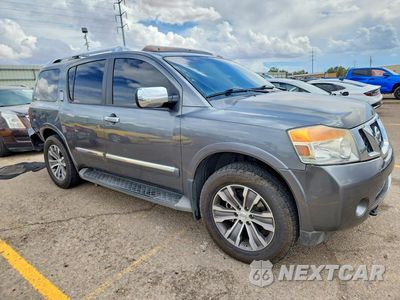 Czwarte zdjęcie samochodu z boku: 2015 NISSAN ARMADA SL VIN:5N1BA0NC2FN608778 - miniatura
