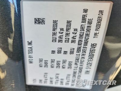 Zdjęcie 12 z 12 samochodu: 2025 TESLA MODEL 3 VIN:5YJ3E1EA6SF897495 - miniatura
