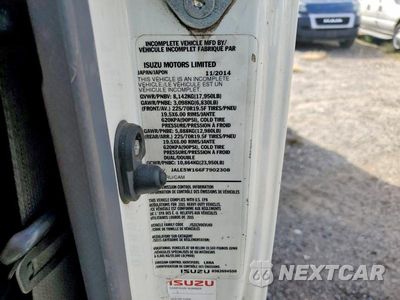 Zdjęcie 11 z 13 samochodu: 2015 ISUZU NQR DUMP TRUCK VIN:JALE5W166F7902308 - miniatura