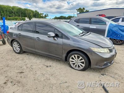 Czwarte zdjęcie samochodu z boku: 2012 HONDA CIVIC EXL VIN:2HGFB2F97CH321430 - miniatura
