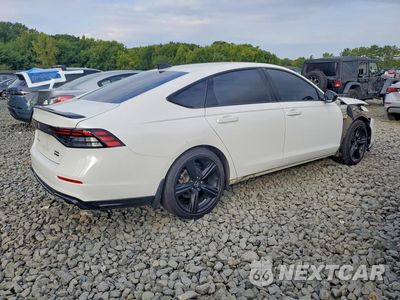 Trzecie zdjęcie samochodu z tyłu: 2025 HONDA ACCORD HYBRID SPORT-L VIN:1HGCY2F78SA080037 - miniatura