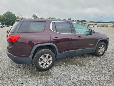 Trzecie zdjęcie samochodu z tyłu: 2018 GMC ACADIA SLE VIN:1GKKNKLA4JZ224593 - miniatura