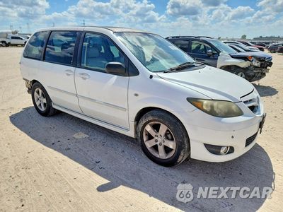 Czwarte zdjęcie samochodu z boku: 2005 MAZDA MPV WAGON VIN:JM3LW28JX50553743 - miniatura