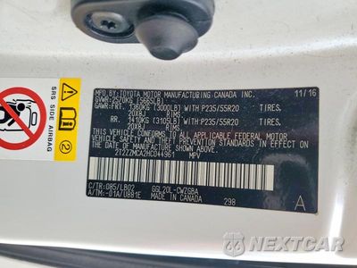 Zdjęcie 13 z 13 samochodu: 2017 LEXUS RX 350 BASE VIN:2T2ZZMCA2HC044961 - miniatura
