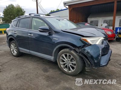 Czwarte zdjęcie samochodu z boku: 2018 TOYOTA RAV4 HV LIMITED VIN:JTMDJREVXJD189063 - miniatura