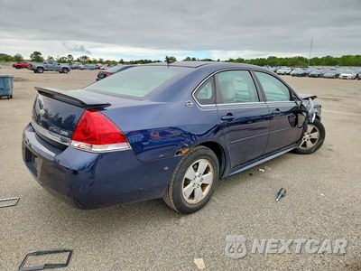 Trzecie zdjęcie samochodu z tyłu: 2009 CHEVROLET IMPALA 1LT VIN:2G1WT57K191122737 - miniatura