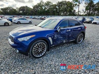 2017 INFINITI QX70 BASE JN8CS1MU6HM143232 - główne zdjęcie licytacji z USA - miniatura