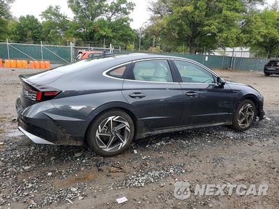 Trzecie zdjęcie samochodu z tyłu: 2024 HYUNDAI SONATA SEL VIN:KMHL14JA2RA391003 - miniatura