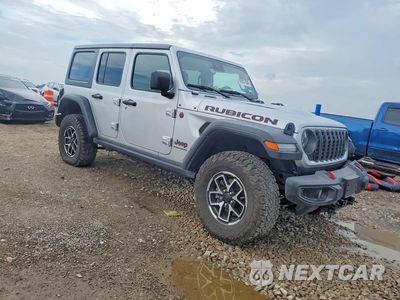 Czwarte zdjęcie samochodu z boku: 2024 JEEP WRANGLER RUBICON VIN:1C4PJXFGXRW252969 - miniatura