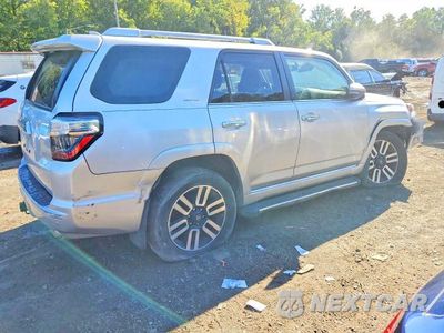 Trzecie zdjęcie samochodu z tyłu: 2019 TOYOTA 4RUNNER LIMITED VIN:JTEBU5JR3K5652989 - miniatura