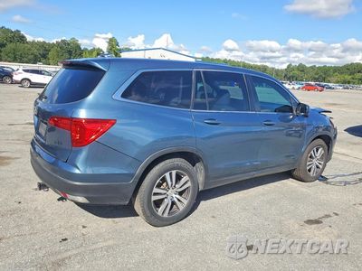 Trzecie zdjęcie samochodu z tyłu: 2016 HONDA PILOT EXL VIN:5FNYF5H52GB040638 - miniatura