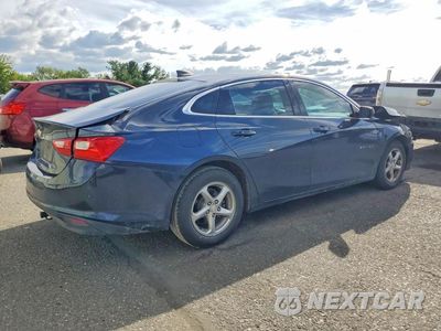 Trzecie zdjęcie samochodu z tyłu: 2017 CHEVROLET MALIBU LS VIN:1G1ZB5ST9HF275857 - miniatura
