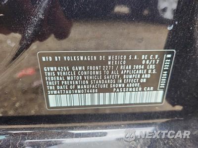 Zdjęcie 12 z 12 samochodu: 2017 VOLKSWAGEN GTI S VIN:3VW4T7AU1HM074486 - miniatura