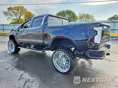 Drugie zdjęcie samochodu z przodu: 2022 CHEVROLET SILVERADO LTD K1500 HIGH COUNTRY VIN:3GCUYHEL2NG121711 - miniatura