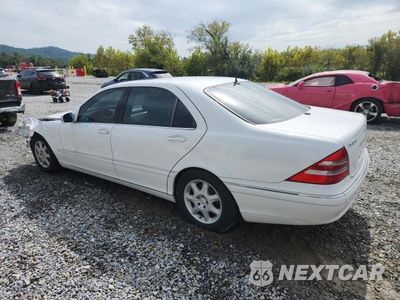 Drugie zdjęcie samochodu z przodu: 2000 MERCEDES-BENZ S 430 VIN:WDBNG70JXYA103613 - miniatura