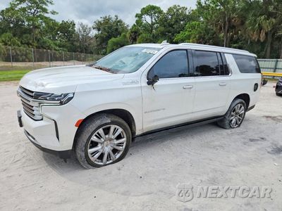 2021 CHEVROLET SUBURBAN K1500 HIGH COUNTRY 1GNSKGKL9MR209264 - główne zdjęcie licytacji z USA - miniatura