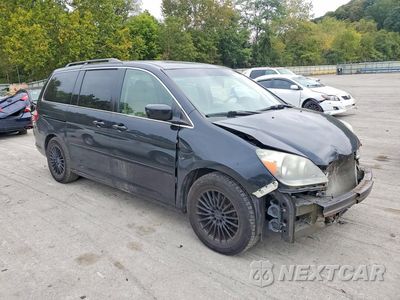 Czwarte zdjęcie samochodu z boku: 2007 HONDA ODYSSEY EXL VIN:5FNRL38617B111953 - miniatura