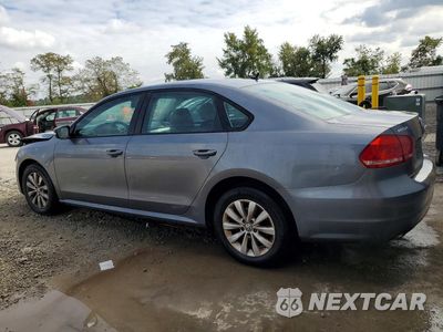 Drugie zdjęcie samochodu z przodu: 2013 VOLKSWAGEN PASSAT S VIN:1VWAH7A31DC077816 - miniatura
