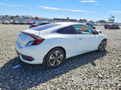 Trzecie zdjęcie samochodu z tyłu: 2016 HONDA CIVIC TOURING VIN:2HGFC3B99GH355867 - miniatura