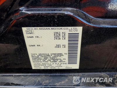 Zdjęcie 13 z 13 samochodu: 2020 NISSAN ALTIMA S VIN:1N4BL4BV5LC237396 - miniatura