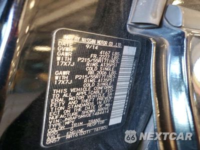 Zdjęcie 13 z 13 samochodu: 2014 NISSAN JUKE VIN:JN8AF5MV0ET484414 - miniatura