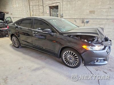 Czwarte zdjęcie samochodu z boku: 2016 FORD FUSION TITANIUM VIN:3FA6P0D90GR206059 - miniatura