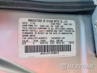 Zdjęcie 13 z 13 samochodu: 2018 NISSAN ROGUE SPORT S VIN:JN1BJ1CP1JW188310 - miniatura