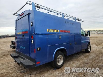 Trzecie zdjęcie samochodu z tyłu: 2017 CHEVROLET EXPRESS VIN:1GB0GRFG0H1121058 - miniatura