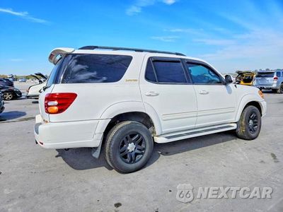 Trzecie zdjęcie samochodu z tyłu: 2003 TOYOTA SEQUOIA LIMITED VIN:5TDBT48A73S181877 - miniatura