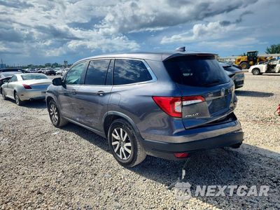 Drugie zdjęcie samochodu z przodu: 2020 HONDA PILOT EXL VIN:5FNYF5H52LB017192 - miniatura