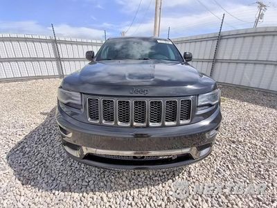 Piąte zdjęcie samochodu w środku: 2015 JEEP GRAND CHEROKEE OVERLAND VIN:1C4RJECG9FC231612 - miniatura