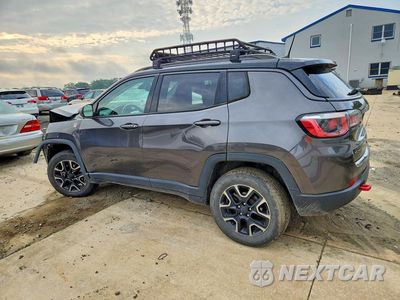 Drugie zdjęcie samochodu z przodu: 2019 JEEP COMPASS TRAILHAWK VIN:3C4NJDDB2KT739771 - miniatura