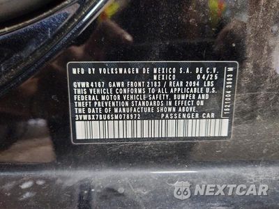 Zdjęcie 13 z 13 samochodu: 2025 VOLKSWAGEN JETTA SPORT VIN:3VWBX7BU6SM078972 - miniatura