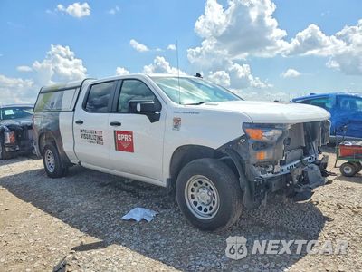 Czwarte zdjęcie samochodu z boku: 2025 CHEVROLET SILVERADO K1500 VIN:1GCPKAEK6SZ244226 - miniatura