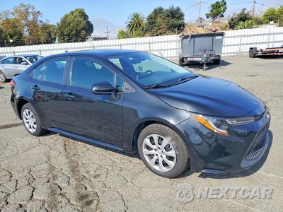 Czwarte zdjęcie samochodu z boku: 2020 TOYOTA COROLLA LE VIN:5YFEPRAE1LP113868 - miniatura
