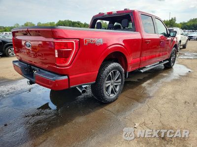 Trzecie zdjęcie samochodu z tyłu: 2021 FORD F150 SUPERCREW VIN:1FTFW1E59MFC38919 - miniatura