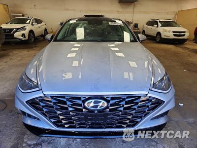 Piąte zdjęcie samochodu w środku: 2021 HYUNDAI SONATA LIMITED VIN:5NPEH4J29MH078582 - miniatura