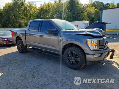 Czwarte zdjęcie samochodu z boku: 2022 FORD F150 SUPERCREW VIN:1FTFW1E85NKE81596 - miniatura