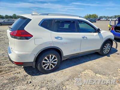 Trzecie zdjęcie samochodu z tyłu: 2017 NISSAN ROGUE SV VIN:KNMAT2MT8HP506027 - miniatura