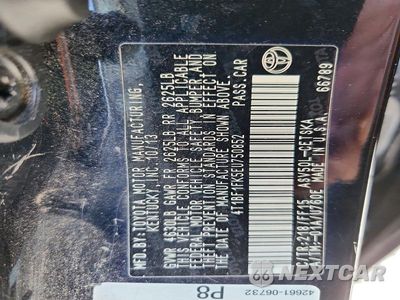 Zdjęcie 12 z 12 samochodu: 2014 TOYOTA CAMRY SE SPORT VIN:4T1BF1FK5EU750852 - miniatura