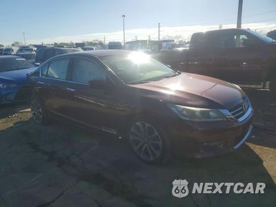 Czwarte zdjęcie samochodu z boku: 2015 HONDA ACCORD SPORT VIN:1HGCR2F53FA078469 - miniatura