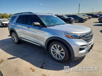 Czwarte zdjęcie samochodu z boku: 2021 FORD EXPLORER XLT VIN:1FMSK7DH8MGC09829 - miniatura