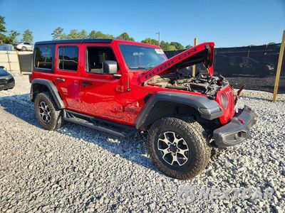 Czwarte zdjęcie samochodu z boku: 2021 JEEP WRANGLER UNLIMITED RUBICON VIN:1C4HJXFG3MW866307 - miniatura