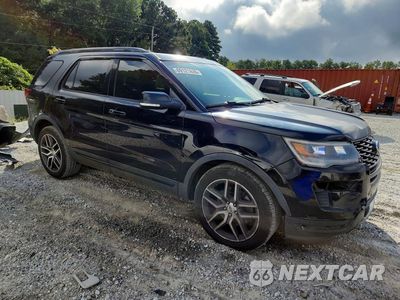 Czwarte zdjęcie samochodu z boku: 2018 FORD EXPLORER SPORT VIN:1FM5K8GT2JGC04530 - miniatura