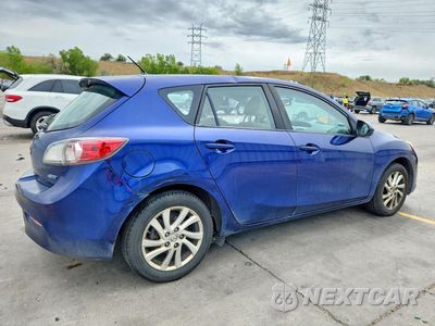 Trzecie zdjęcie samochodu z tyłu: 2012 MAZDA 3 I VIN:JM1BL1L71C1558002 - miniatura